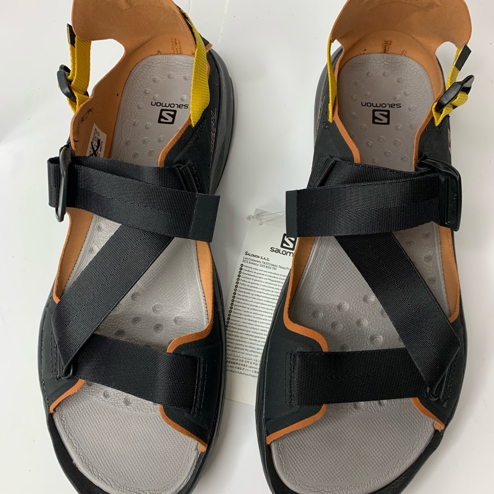 Men’s Salomon tech sandals size 9